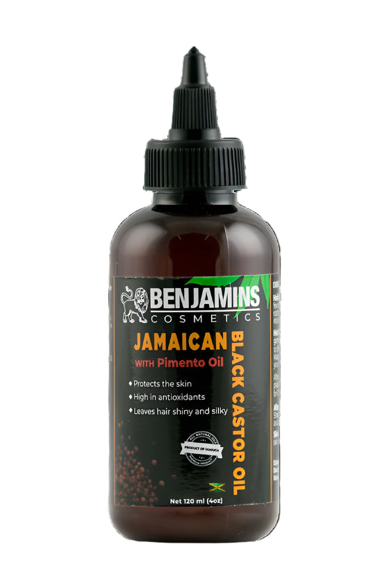 Benjamins Cosmetics Jamaica Black Castor Oil with Coconut Oil, 120ml